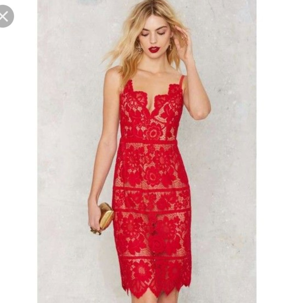 NWOT for love and lemons Gianna dress